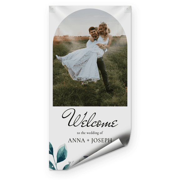Same Day 2'x4' Indoor/Outdoor Banner with Tabs