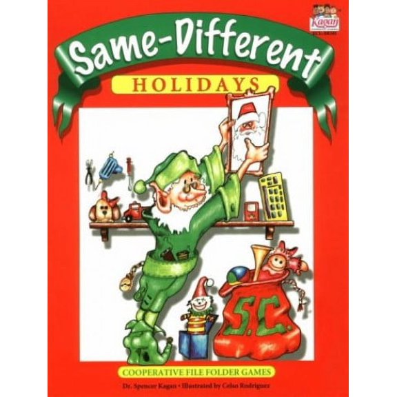 Pre-Owned Same-Different: Holidays Version (Paperback) 1879097117 9781879097117
