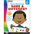 thumbnail image 1 of Pre-Owned Same & Different, Grades Preschool - K (Basic Beginnings) (Paperback) 1609968883 9781609968885, 1 of 1