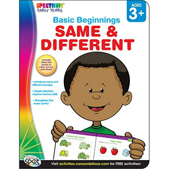 Pre-Owned Same & Different, Grades Preschool - K (Basic Beginnings) (Paperback) 1609968883 9781609968885