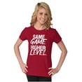 thumbnail image 1 of Same Game Higher Level Womens Slim Fit Graphic Tee Brisco Brands M, 1 of 5