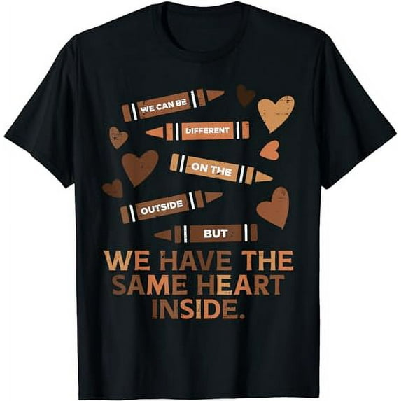 Same Heart Black History Month African American Women Kids T-Shirt