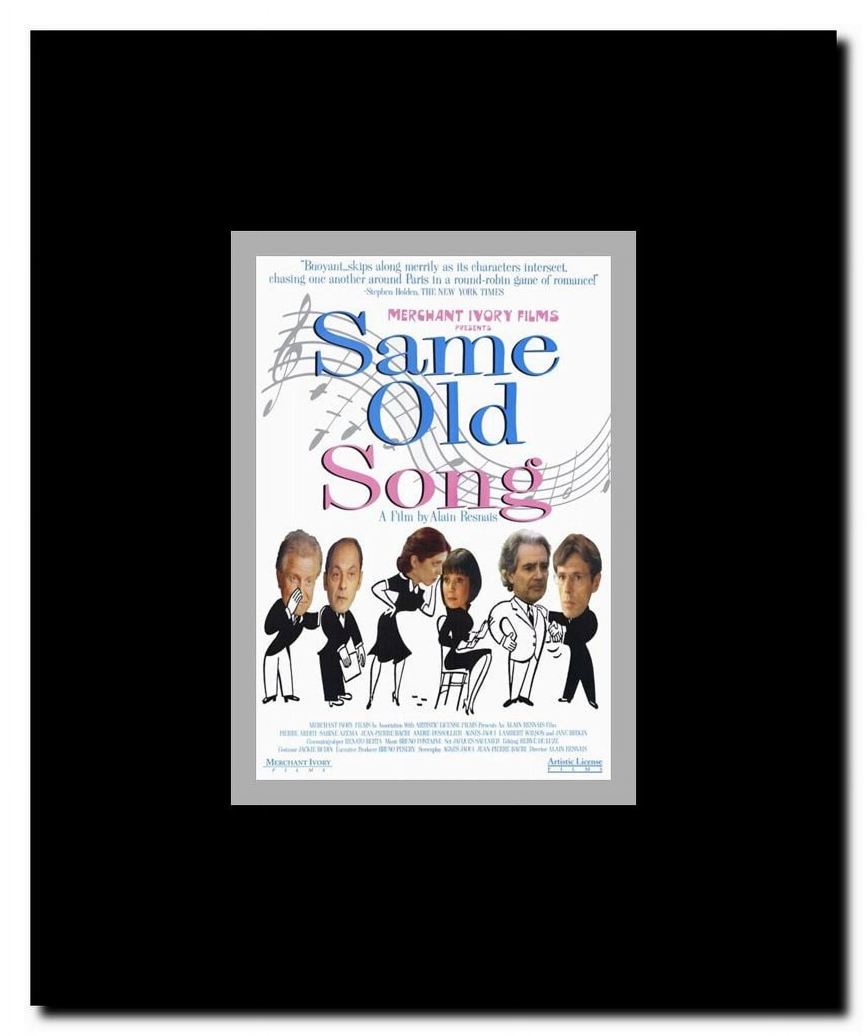 Same Old Song Framed Movie Poster