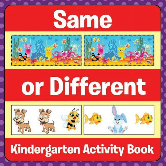 Same Or Different: Kindergarten Activity Book (Paperback)