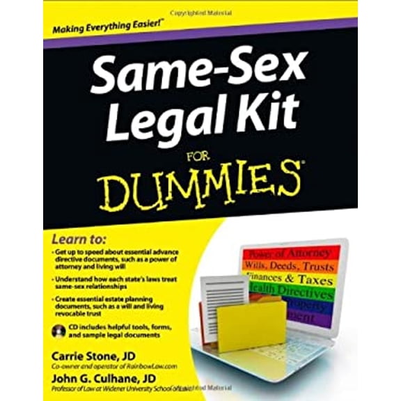Pre-Owned Same-Sex Legal Kit for Dummies [With CDROM] (Paperback) 1118395212 9781118395219