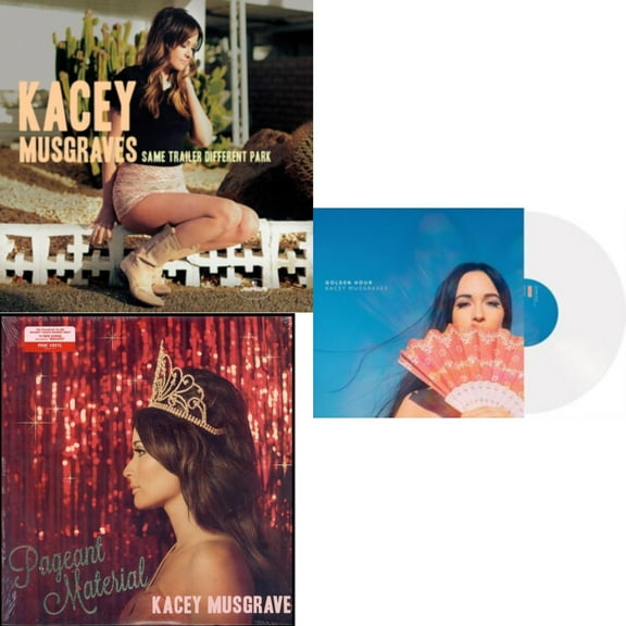 Same Trailer Different Park & Pageant Material (Pink/White LP Vinyl) & Golden Hour (LP)