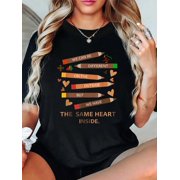 Same heart black history month T-Shirt