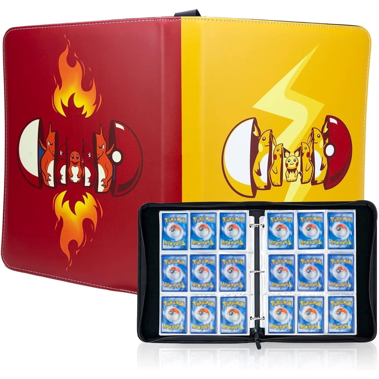 pokemon cards binder amazon Amazon.com: Vault X 9 Pocket Zip Binder, 360 Cards, Exo-Tec Material, 20  Side-Loading Pages (Black) : Toys & Games