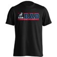 thumbnail image 1 of Samford University Bulldogs Dad Proud Parent Short Sleeve T-Shirt, 1 of 4