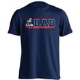 thumbnail image 1 of Samford University Bulldogs Dad Proud Parent Short Sleeve T-Shirt, 1 of 4