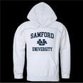 thumbnail image 1 of Samford University Bulldogs Seal Hoodie, White - Small, 1 of 1