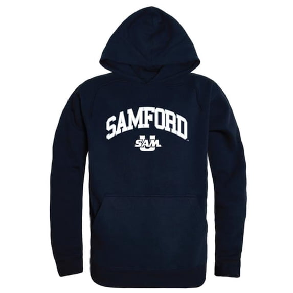 Samford University Campus Hoodie, Navy - Medium