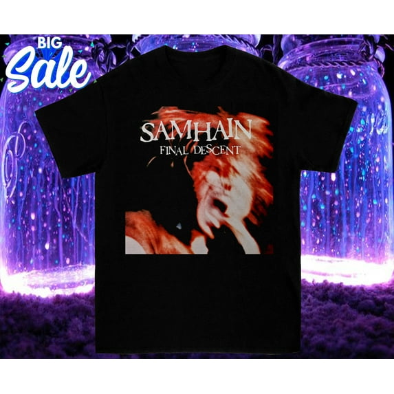 Samhain Final Descent 2020 T Shirt bLACK Men Gifl For Fan S-4XL