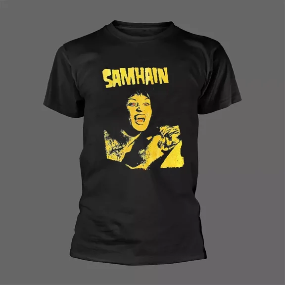 Samhain Short Sleeve Cotton Black T shirt Size S M L 234XL