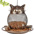 thumbnail image 1 of Samhe Bird Feeders for Outdoors, Heavy Duty Metal Wild Bird Feeder, Finch Bird Feeder Sparrow Birdfeeder for Garden Yard Hanging Decor, 1 of 10