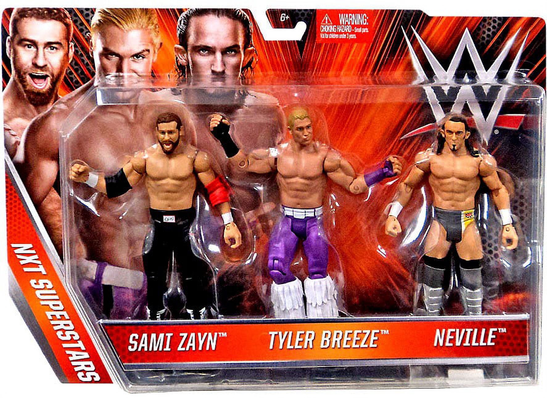 Sami Zayn, Tyler Breeze & Neville Action Figure 3-Pack NXT