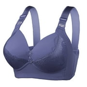 Samickarr Clearance items!Wireless Support Bras For Women Full Coverage And Lift Plus Size Bras Post-Surgery Bra Wirefree Bralette Minimizer Bra For Everyday Comfort