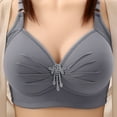 thumbnail image 1 of gakvbuo Wireless Support Bras For Women Full Coverage And Lift Plus Size Bras Post-Surgery Bra Wirefree Bralette Minimizer Bra For Everyday Comfort, 1 of 9