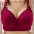 thumbnail image 1 of Samickarr Clearance items!Wireless Support Bras For Women Full Coverage And Lift Plus Size Bras Post-Surgery Bra Wirefree Bralette Minimizer Bra For Everyday Comfort, 1 of 4