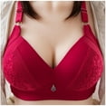 thumbnail image 1 of Samickarr Clearance items!Wireless Support Bras For Women Full Coverage And Lift Plus Size Bras Post-Surgery Bra Wirefree Bralette Minimizer Bra For Everyday Comfort, 1 of 9