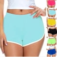 thumbnail image 1 of Samickarr Dolphin Shorts For Women Sports Shorts Summer Yoga Sweat Shorts Breathable Workout Running Shorts Women Dance Gym Workout Elastic Shorts, 1 of 8