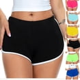 thumbnail image 1 of Samickarr Dolphin Shorts For Women Sports Shorts Summer Yoga Sweat Shorts Breathable Workout Running Shorts Women Dance Gym Workout Elastic Shorts, 1 of 8