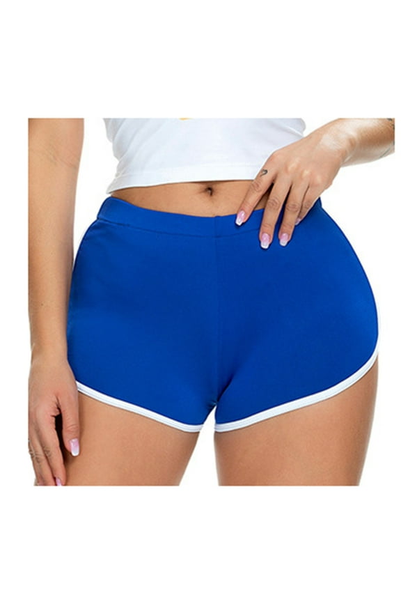Dolphin Shorts For Women Sports Shorts Summer Yoga Sweat Shorts Breathable Workout Running Shorts Women Dance Gym Workout Elastic Shorts