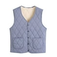 thumbnail image 1 of Samickarr Fleece Vest for Women Casual Warm Sleeveless Button Jacket Plus Size Fall Soft Lightweight Solid Color Gilet with Pockets, 1 of 7