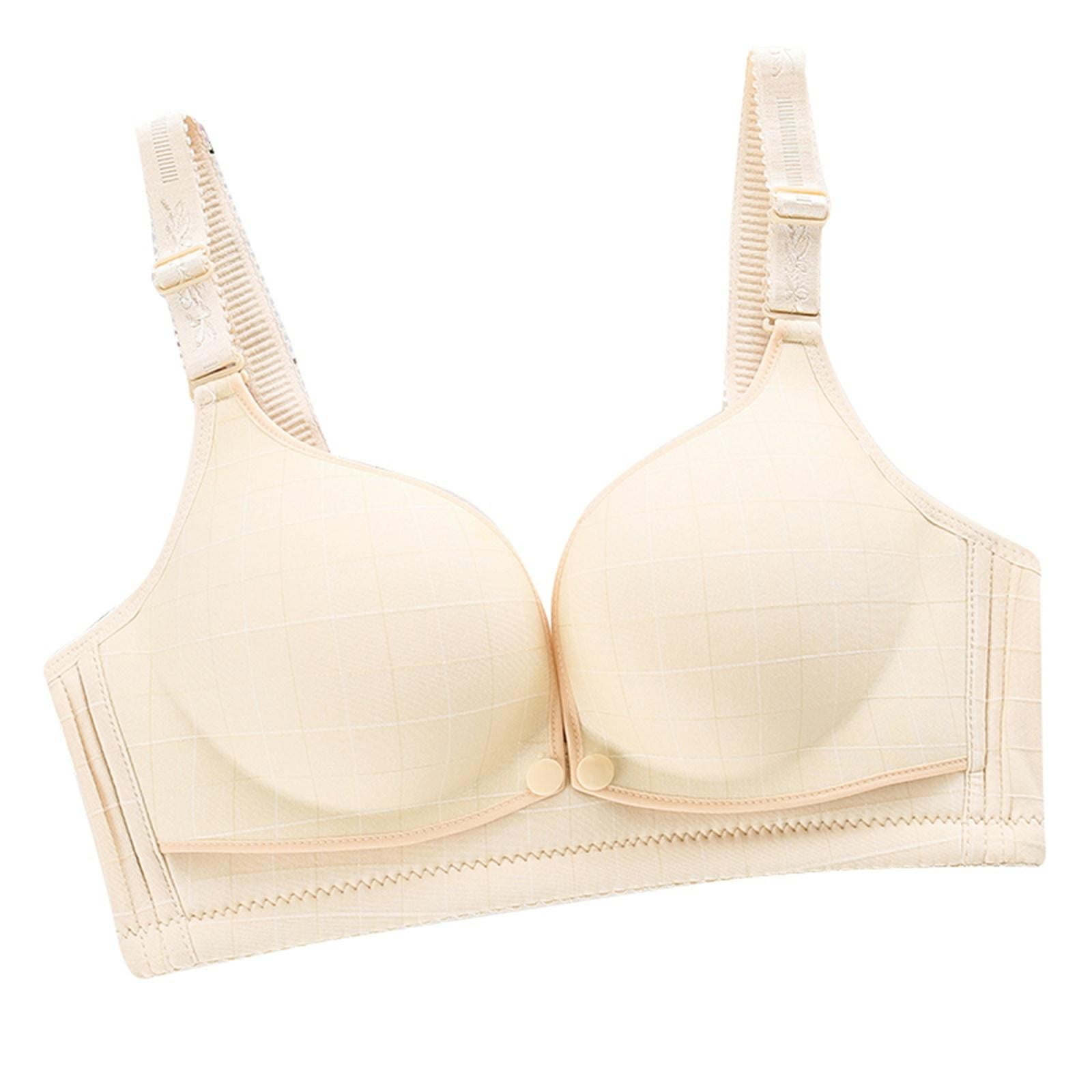 Front Open Pre Samickarr Front Closure Bras For Women No Underwire Plus Size Bra ...