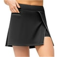 thumbnail image 1 of Samickarr Skorts Skirts for Women with Pockets High Waisted Tennis Skirt Athletic Skort 2 in 1 Running Sports Skirt with Lining Shorts Activewear Mini Skirt, 1 of 7