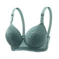thumbnail image 1 of Samickarr Minimizer Bras for Women Full Coverage Gathered UP Embroidery Lace Lingerie with Underwire Comfort Breathable Minimizer Bralettes Adjustable Shoulder Strap Daily Bras, 1 of 1