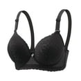 thumbnail image 1 of Samickarr Minimizer Bras for Women Full Coverage Gathered UP Embroidery Lace Lingerie with Underwire Comfort Breathable Minimizer Bralettes Adjustable Shoulder Strap Daily Bras, 1 of 8