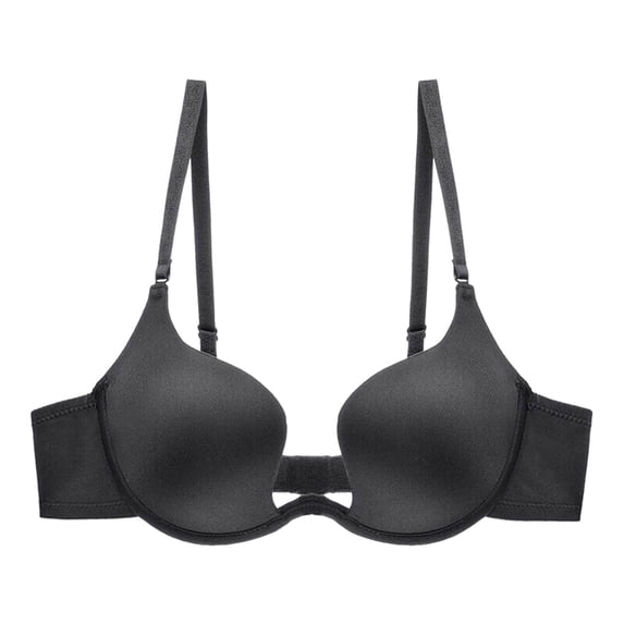 Samickarr Minimizer Bras for Women Seamless Gathered Up Lingerie Wirefree Minimizer Bras Thin Breathable Invisible Backless Beauty Back Daily Bralettes