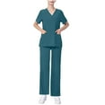 thumbnail image 1 of Samickarr Nursing Uniforms Scrubs Sets For Woman And Man Clearance Plus Size Working Uniform With Pocket Scrubs Medical Uniform Scrubs Top And Pants, 1 of 4