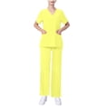 thumbnail image 1 of Samickarr Nursing Uniforms Scrubs Sets For Woman And Man Clearance Plus Size Working Uniform With Pocket Scrubs Medical Uniform Scrubs Top And Pants, 1 of 6