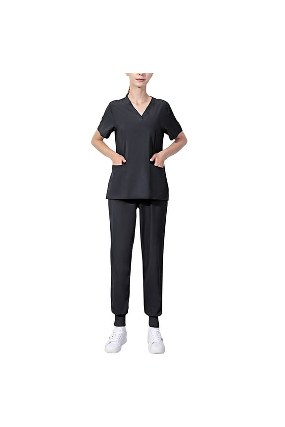 Nursing Uniforms Scrubs Sets For Woman And Man Clearance Plus Size Working Uniform With Pocket Scrubs Medical Uniform Scrubs Top And Pants
