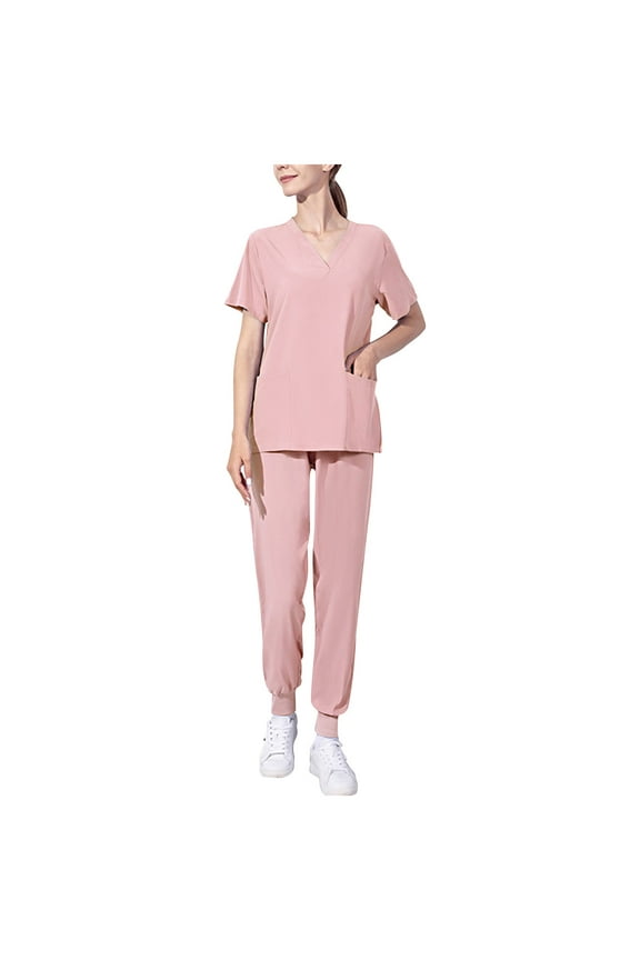 Nursing Uniforms Scrubs Sets For Woman And Man Clearance Plus Size Working Uniform With Pocket Scrubs Medical Uniform Scrubs Top And Pants