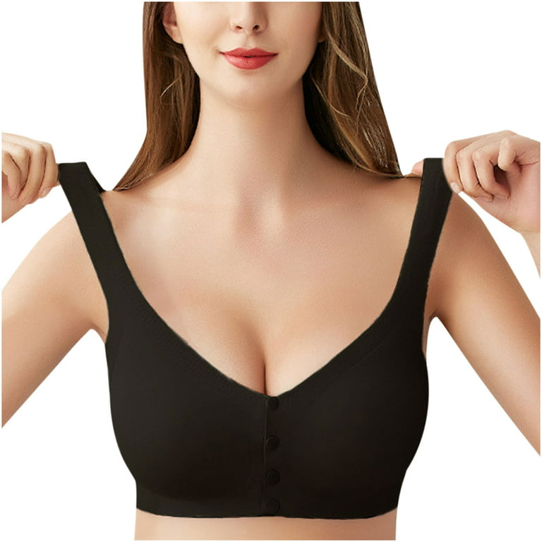 Samickarr Plus Size Compression Bras For Women Post Surgery Front