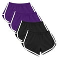 thumbnail image 1 of Samickarr Plus Size Dolphin Shorts For Women Athletic Shorts Yoga Gym Sport Shorts Yoga Dance Short Running Shorts Summer Shorts No Drawstring(4PC), 1 of 7