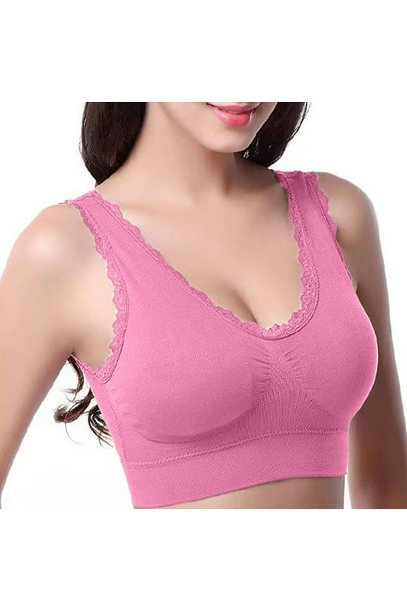Push Up Bras For Women Sports Bra Lingerie Sexy Sculpting Uplift Bra Wirefree Push Up Stretchy Gym Padded Underwear Bra Racerback Yoga Bras Cozy Comfort Bras T Shirt Bra Gym Bra For Women
