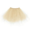 thumbnail image 1 of Samickarr Sundresses For Women Women Mesh Tulle Skirt Princess Elastic Skirt Adult Short Dancing Skirt, 1 of 2