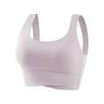 thumbnail image 1 of gakvbuo Support Sport Bras for Women No Underwire Women's Solid Color Fitness Yoga Shockproof Gathered Beautiful Back Underwear Sports Bra, 1 of 4
