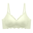 thumbnail image 1 of gakvbuo Support Wirefree Bra for Women No Underwire Wireless Seamless Wirefree Support Full Coverage Push Up Bra Women's Seamless Underwear Without Steel Rims Chest Sagging Wave Pattern Bra, 1 of 3
