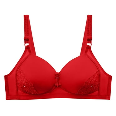 Samickarr Wireless Minimizer Bras for Women Full Coverage Gathered Up Lingerie Wirefree Comfort Breathable Minimizer Bralettes Adjustable Shoulder Strap Daily Bras