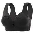 thumbnail image 1 of Samickarr Wireless Support Bras for Women Full Coverage Gathered Push Up Lingerie Comfort Breathable Minimizer Bras Stress-Free Wide Strap Beauty Back Daily Underwear Bralettes, 1 of 1