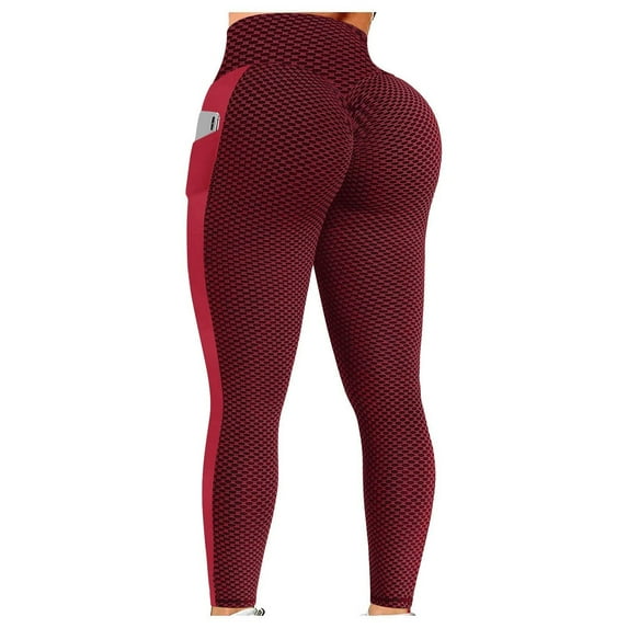 Samickarr Women's High Waist Yoga Pants Tummy Control Slimming Booty Leggings Workout Running Butt Lift Tights