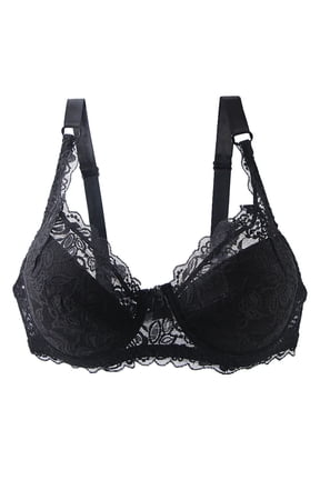 front open bras for women button front Wireless Support Bras For Women Full Coverage Plus Size Bras Post-Surgery Bra Wirefree Bralette Minimizer Bra For Everyday Comfort