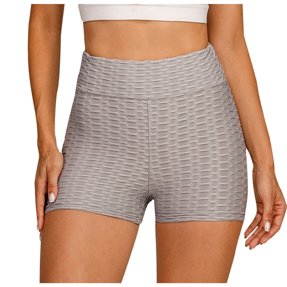 Samickarr Workout Shorts for Women High Waisted biker shorts Brazilian Textured Seamless Booty Shorts Leggings Shorts Anti-Cellulite Scrunch Butt Lift Yoga Shorts
