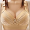 thumbnail image 1 of gakvbuo plus size Bras For Women Strapless Bras For Women Push Up Bralettes bra For Women Wireless Padded Bra, 1 of 7