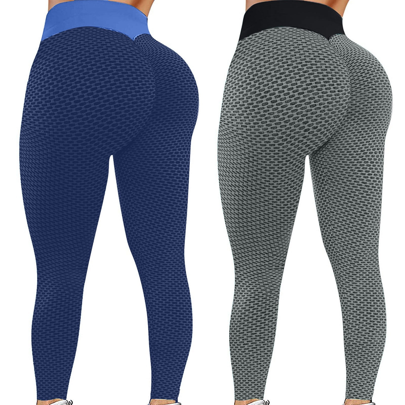 Women Tik Tok Leggings Plus Size Anti-Cellulite High Waist Push Up Yoga  Pants